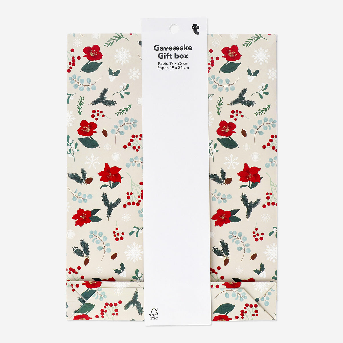 GIFT BAG CHRISTMAS ENVELOPE FLOWER
