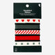 RIBBON SET COTTON RIBBON 5 PCS X 1 CM X 2 M