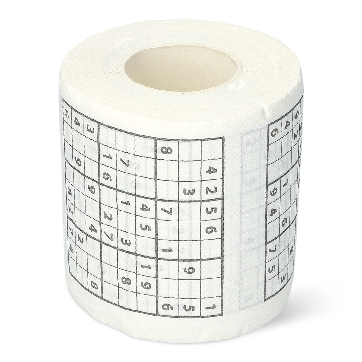 Sudoku Desenli Beyaz Tuvalet Kağıdı