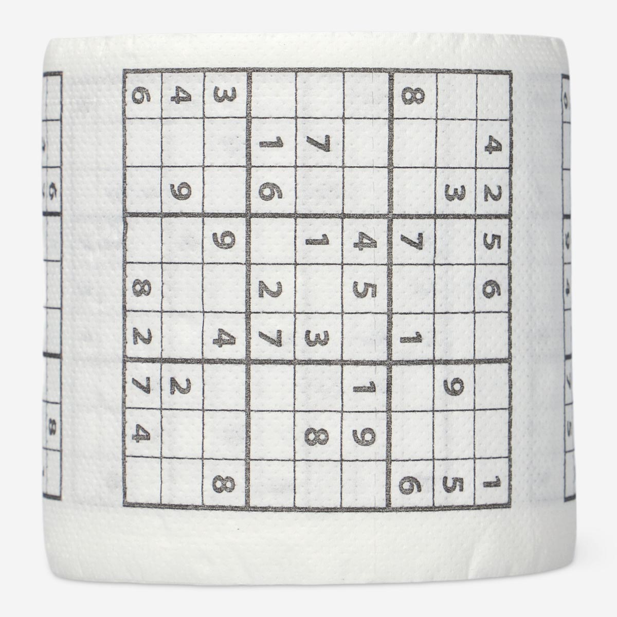 Sudoku Desenli Beyaz Tuvalet Kağıdı