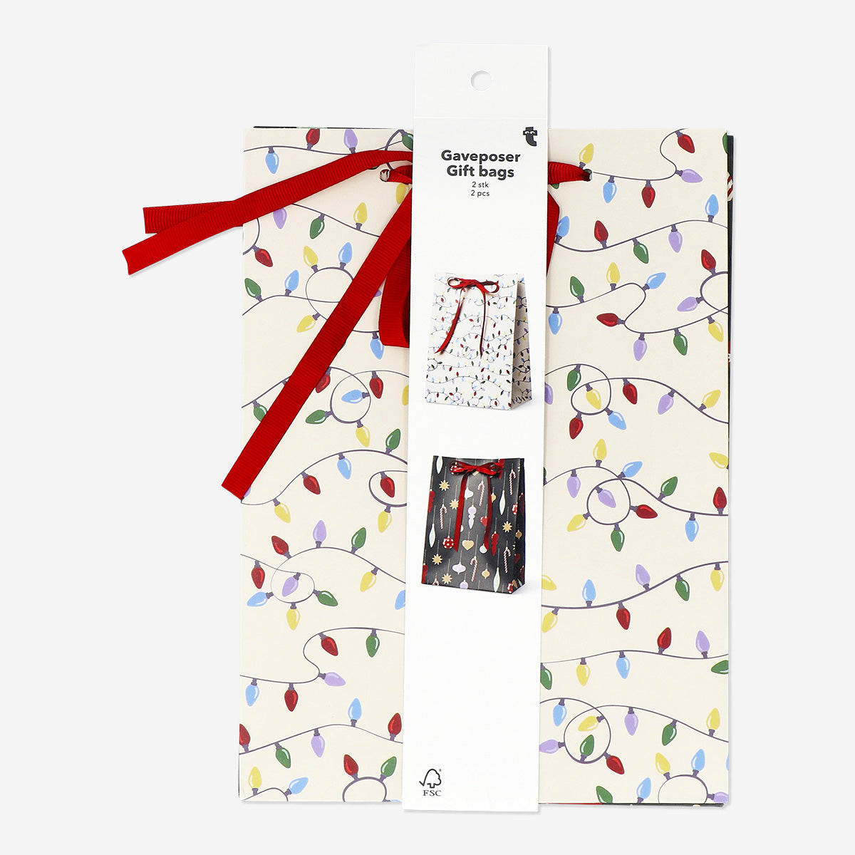 POP-UP BAGS WITH RIBBON 2 PCS