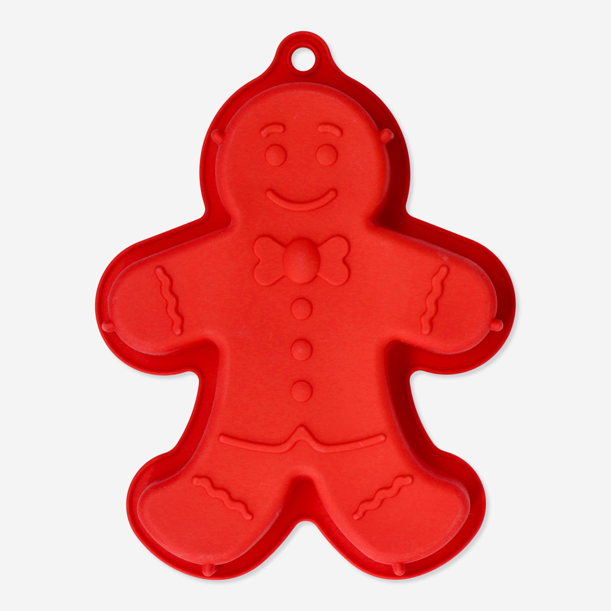 Gingerbread Men Red SILICONE FORM SHAPED AS GINGERBREAD MAN RED | Flying Tiger Türkiye