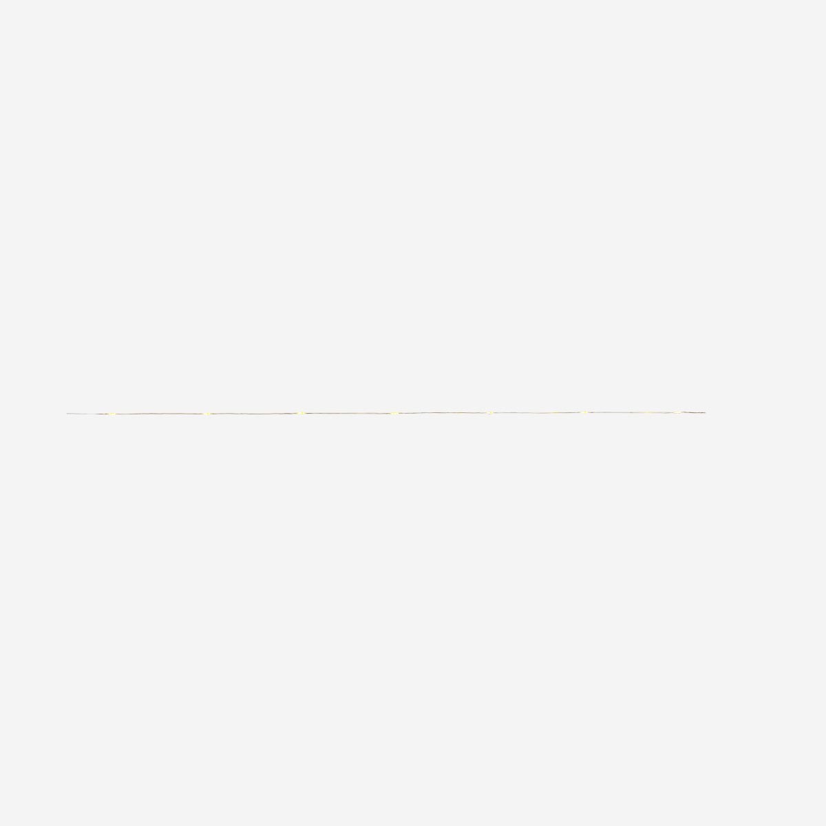 LIGHT CHAIN L: 220 CM 20 LED LIGHTS SILVER
