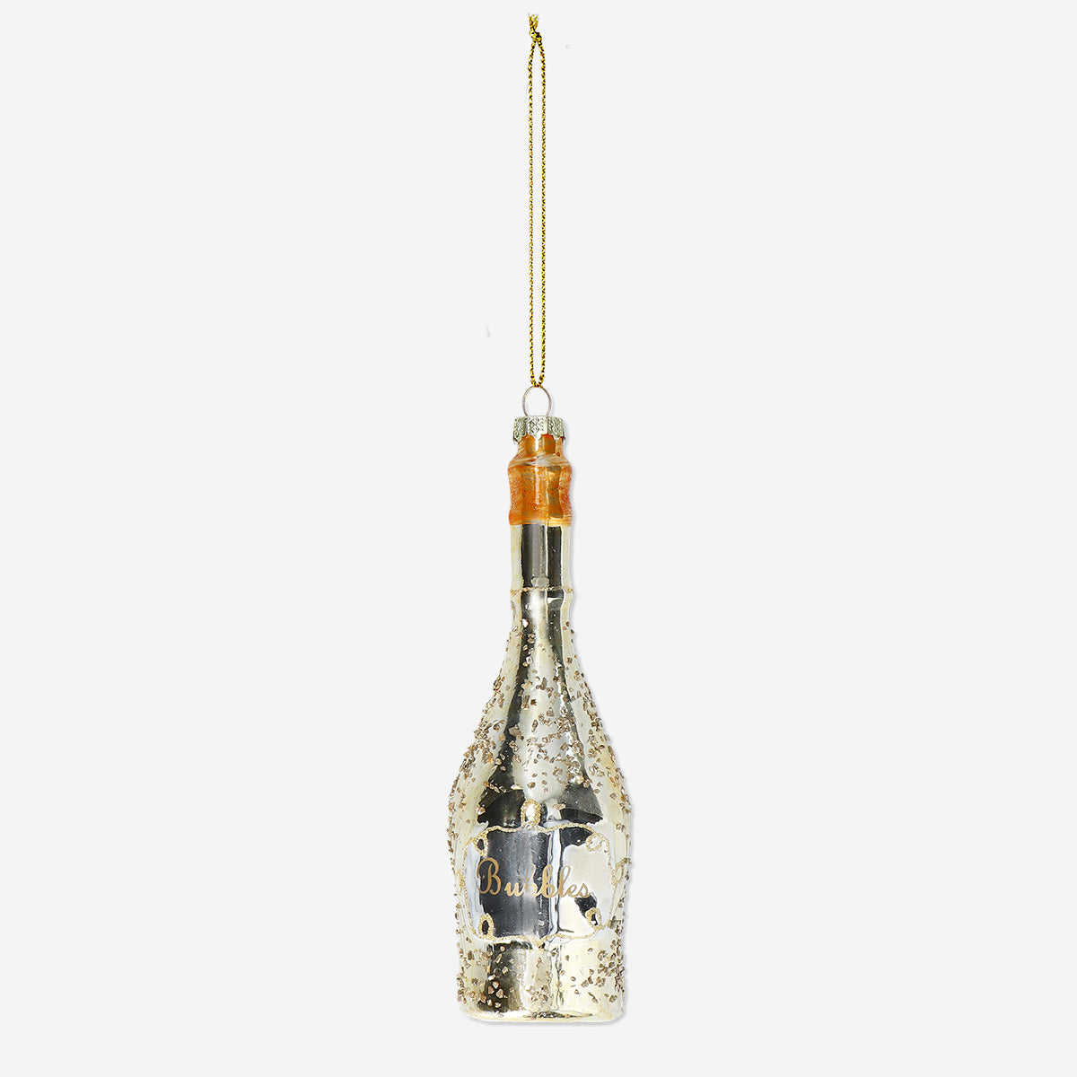 BAUBLE GLASS NEW YEAR CHAMPAGNE
