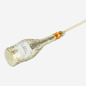 BAUBLE GLASS NEW YEAR CHAMPAGNE