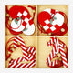 ORNAMENTS WOOD W HEARTS & CANDY CANES IN BOX 12 PCS