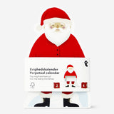 CALENDER SANTA IN WOOD