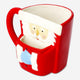 MUG WITH COOKIE SHELF SANTA