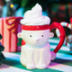 MUG WITH HANDLE POLARBEAR SHAPE