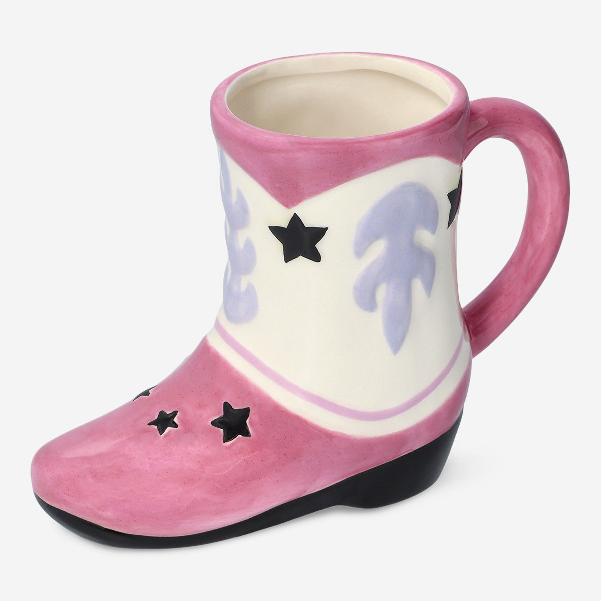 Pembe Kovboy Çizmesi Kupa