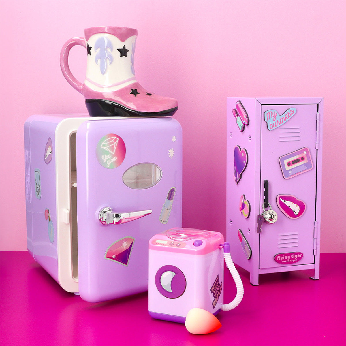 Pembe Kovboy Çizmesi Kupa