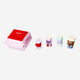 ERASERS FOODIES 4 PCS