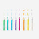 FELT PENS GLITTER 8PCS