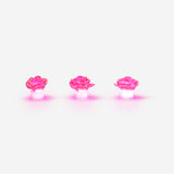 LED TEALIGHT CANDLE AS A ROSE 3 PCS
