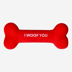 Kırmızı Köpek Kemirme Oyuncağı