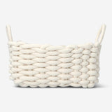 BASKET BRAIDED ROPE 25X13X15 CM