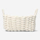 BASKET BRAIDED ROPE 25X13X15 CM