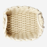 BASKET BRAIDED ROPE 25X13X15 CM