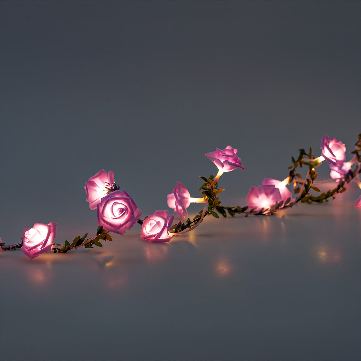 LIGHT CHAIN ROSES 20 PCS