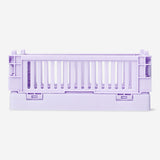 BOX FOLDABLE RECYCLED PP 15X10X5,5 CM PURPLE