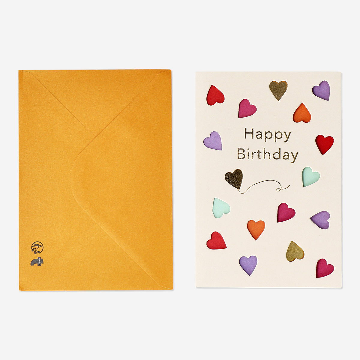 CARD W ENVELOPE W CUT OUT BALLOONS