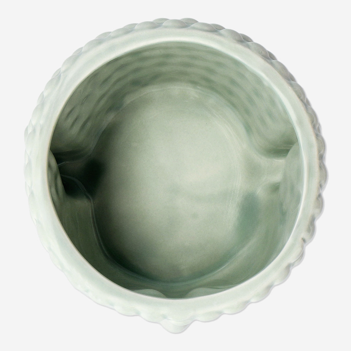 FLOWERPOT BUDDHA GREEN
