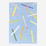 CARD W ENVELOPE PARTY CANDLES