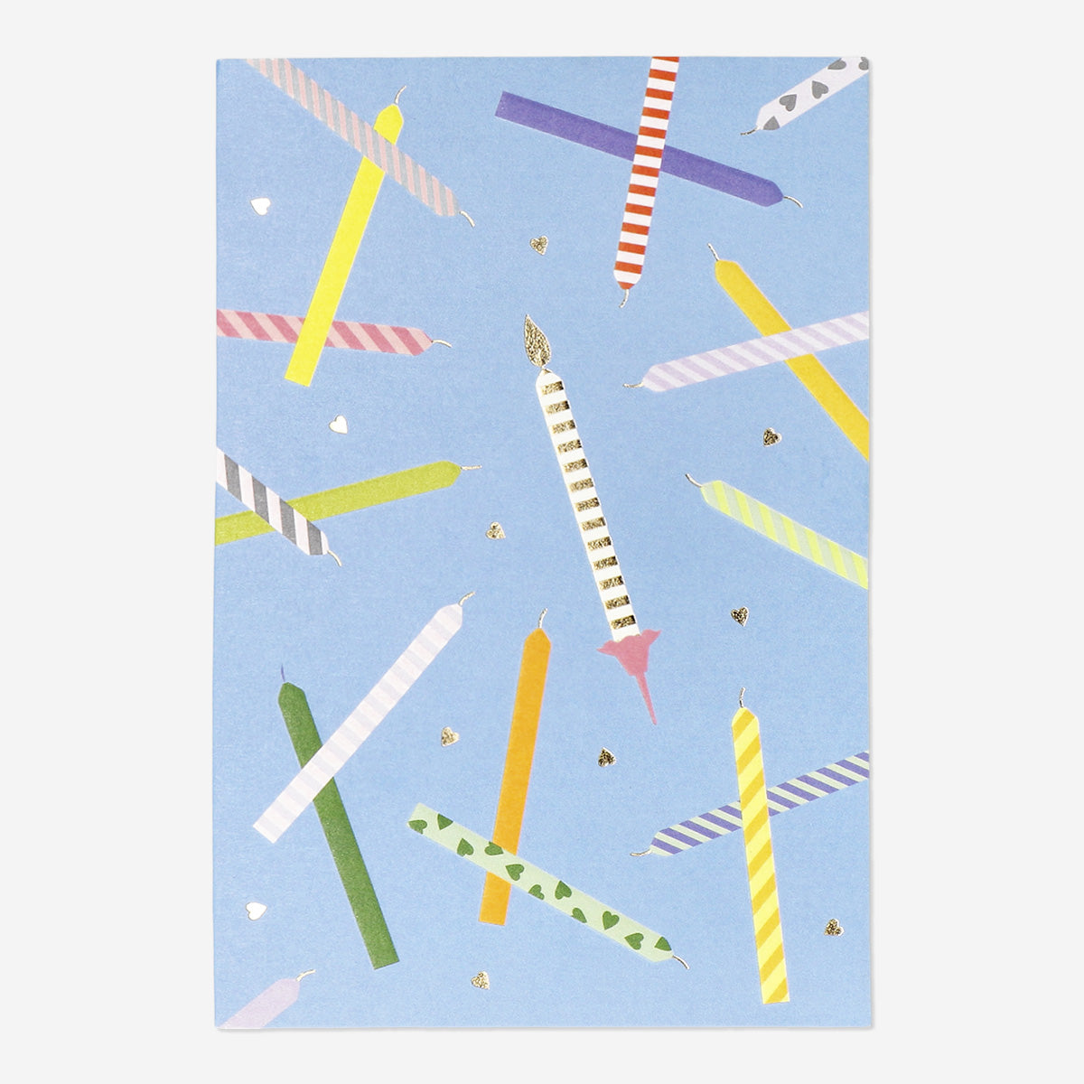 CARD W ENVELOPE PARTY CANDLES