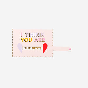 CARD W ENVELOPE YOU'RE THE BEST
