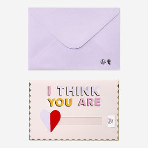 CARD W ENVELOPE YOU'RE THE BEST