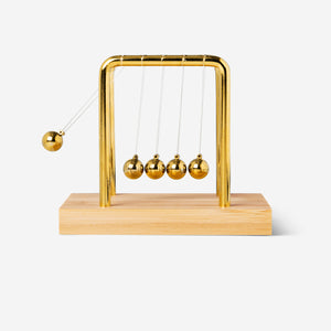 Gold Detaylı Ahşap Denge Topları