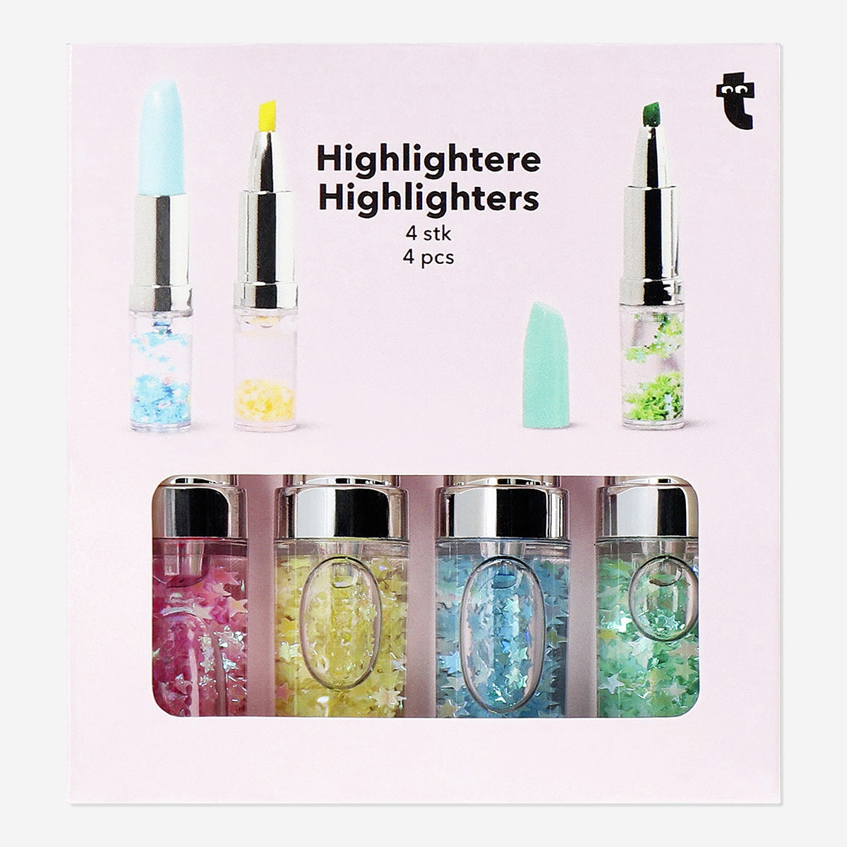 HIGHLIGHTERS LIPSTICK 4 PCS