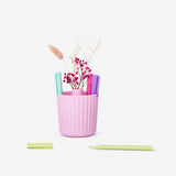 PEN AND FLOWER HOLDER