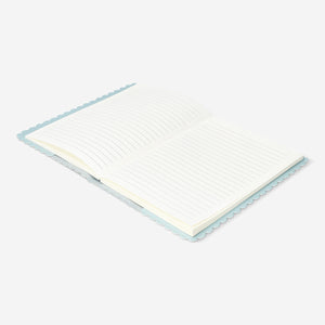 Dalgalı Şekilli Mavi A5 Defter
