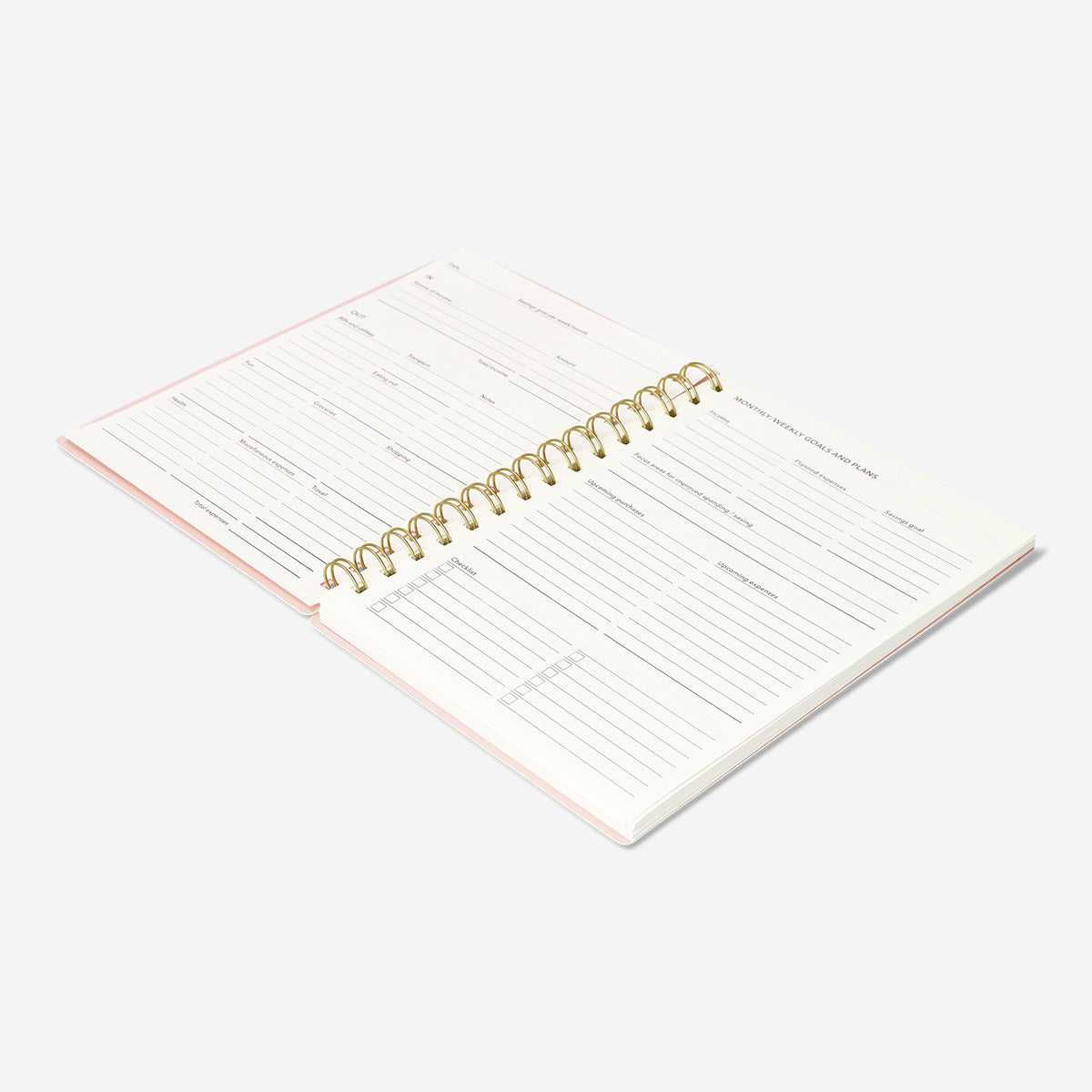 Aylık ve Haftalık Stickerlı Bütçe Planlayıcı