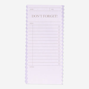 "Don't Forget" Yapışkanlı Not Kağıdı