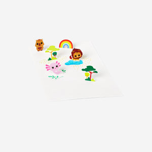 18'li Pop-up Sticker Seti
