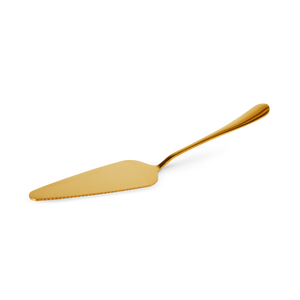 SERVER CAKE 22.5CM STAINLESS STEEL GOLD LOOK