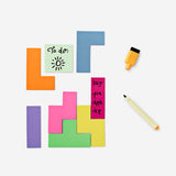MAGNETIC STICKY NOTES W. PEN