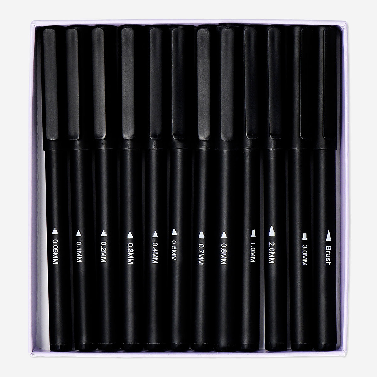DRAWING PENS & CALLIGRAPHY PENS IN BOX 12 PCS