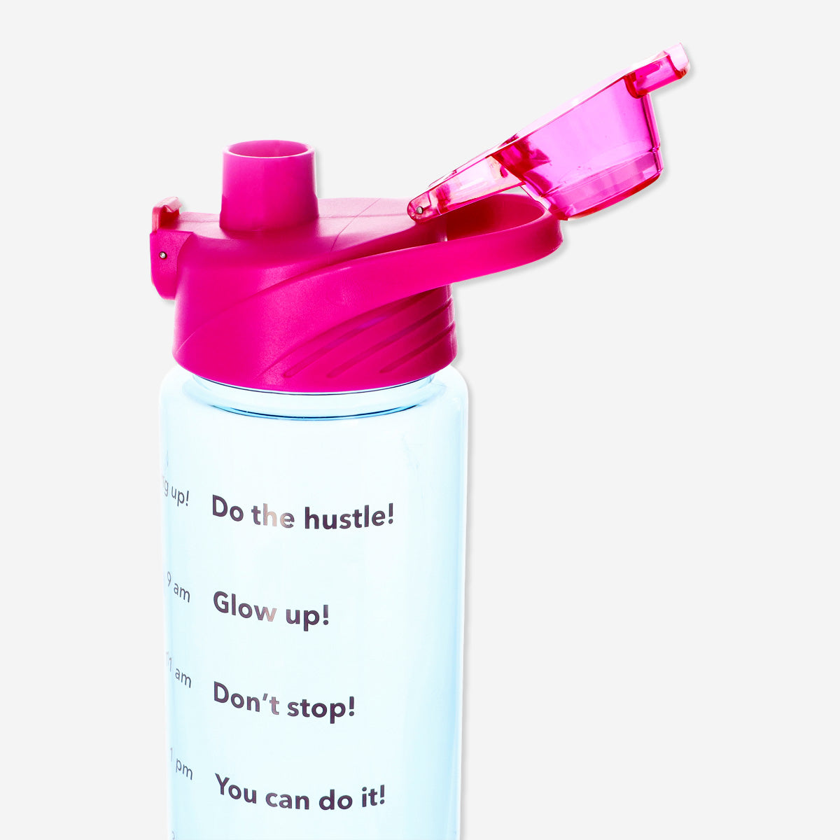 Pembe Mavi Motivasyon Matarası 1 L