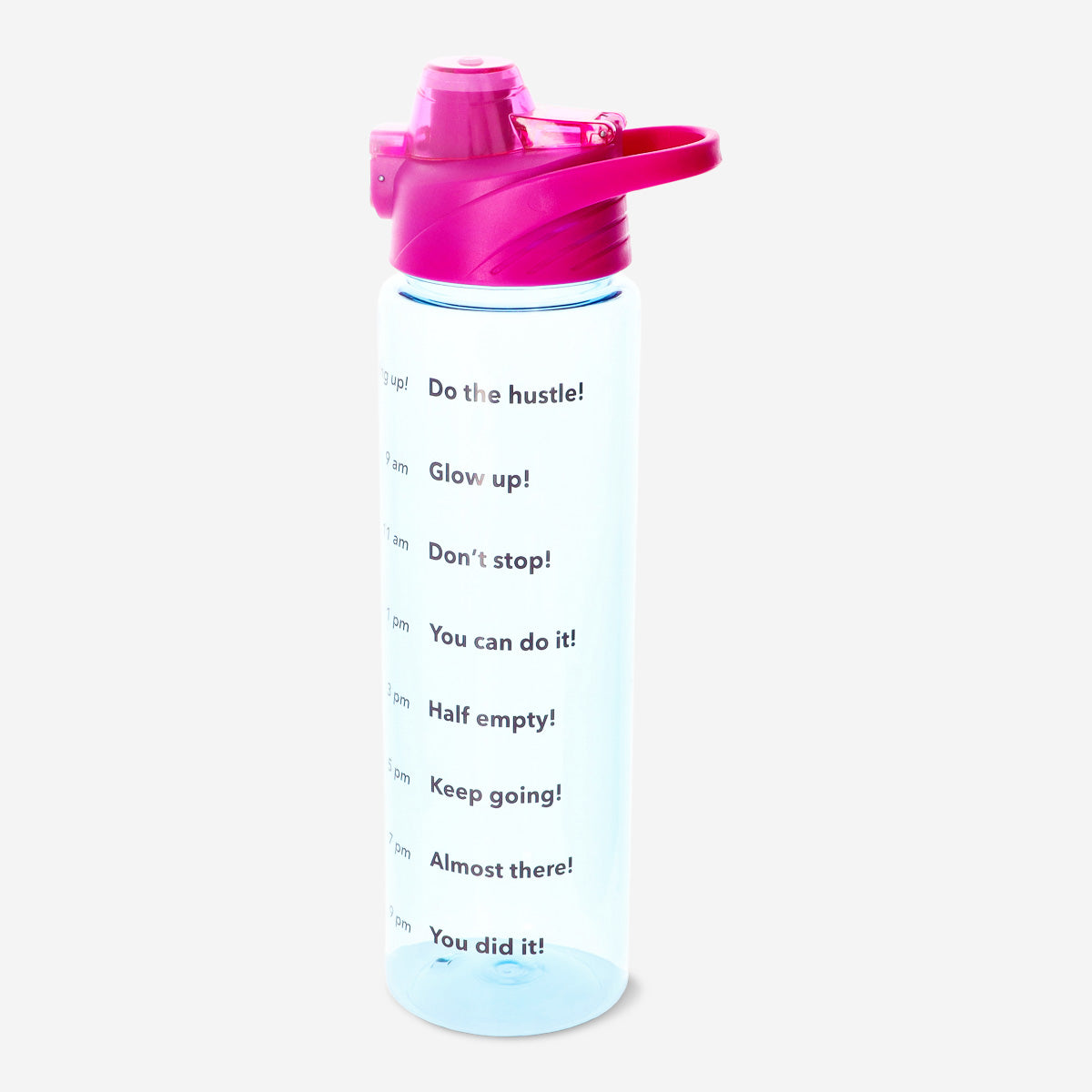 Pembe Mavi Motivasyon Matarası 1 L