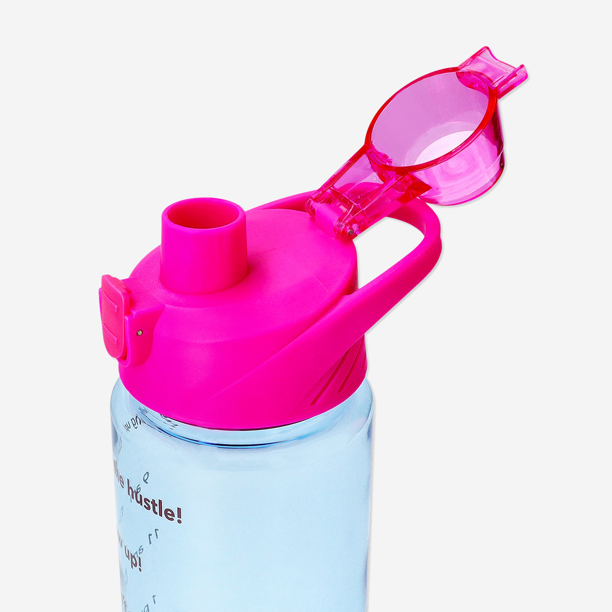 Pembe Mavi Motivasyon Matarası 1 L