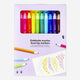 MARKERS DOT & FELT TIP 12 PCS