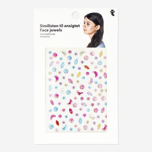 Yüz ve Vücut İçin Işıltılı Sticker Seti