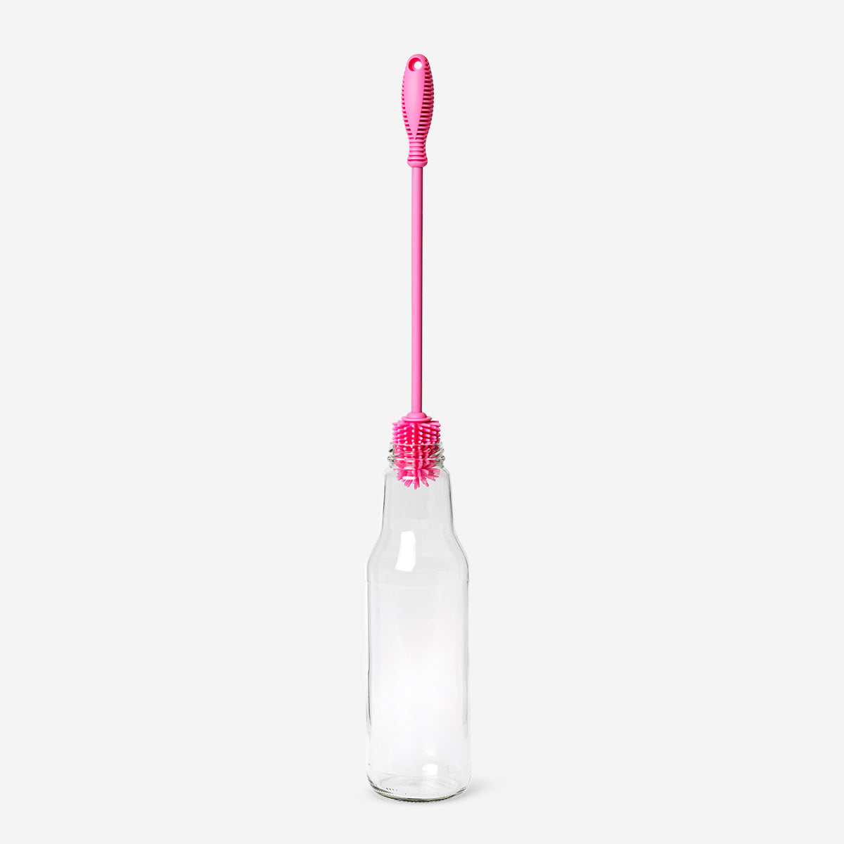 Pembe Şişe Temizleme Fırçası 30,5 cm