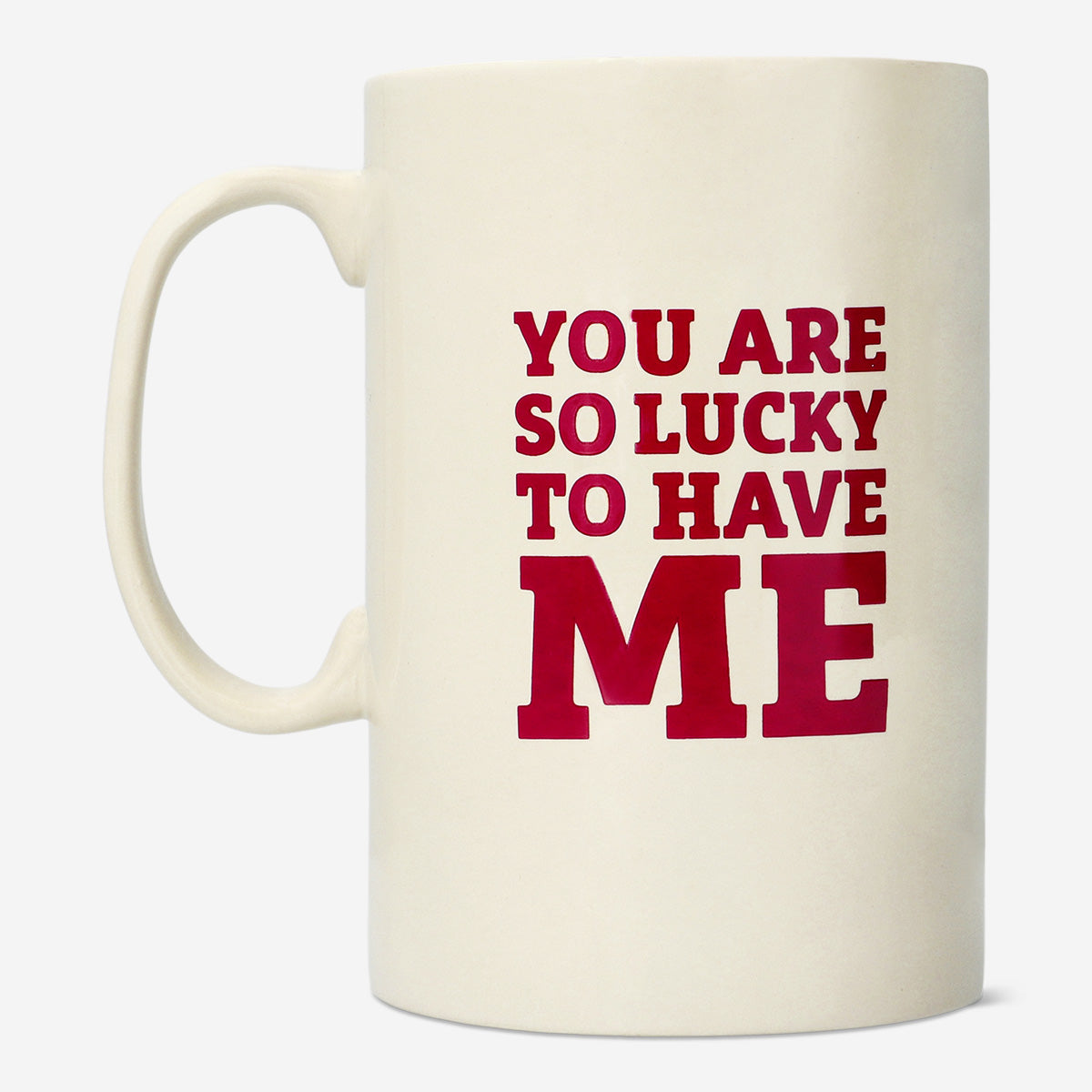 MUG GIANT WITH TEXT YOU & ME