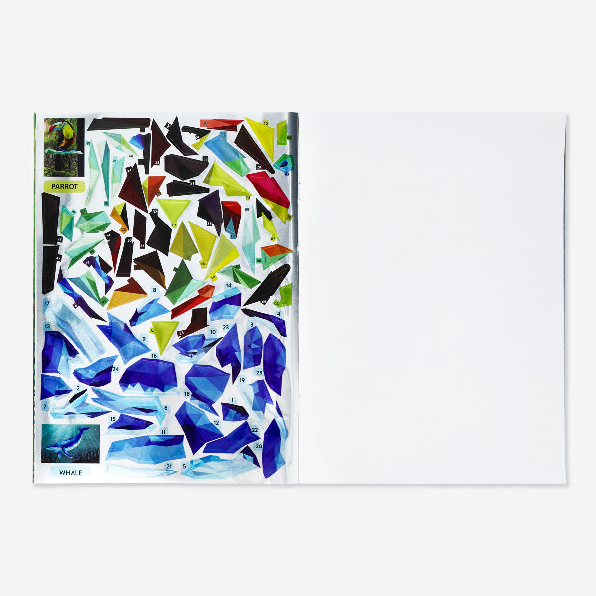 STICKER BOOK FOIL MOSAIC