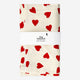 TABLE CLOTH COTTON 140X220 CM HEART DESIGN