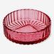 TRAY GLASS FOR JEWELRY STACKABLE PINK
